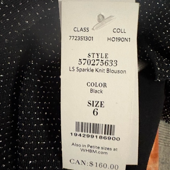 NWT Size 6 Elegant Black Wrap Dress! Beautiful! A glitter stunner! - Picture 3 of 11